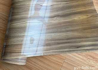 0.30mm Thick PVC Decorative Film Wood Effect High Gloss Surface