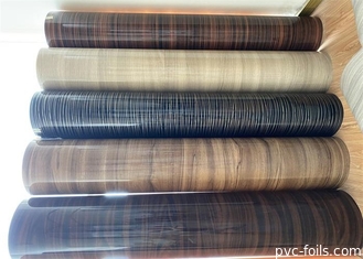 Stain Resistance High Gloss Decorative PVC Film For Surface Design