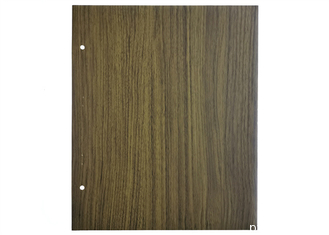 Wood Effect Matte PVC Decorative Foil Fireproof 500m / Roll