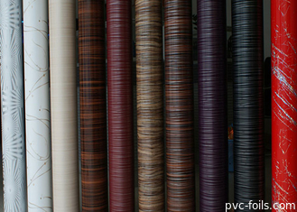 Cold Resistance High Gloss PVC Film For Kitchen Cabinets