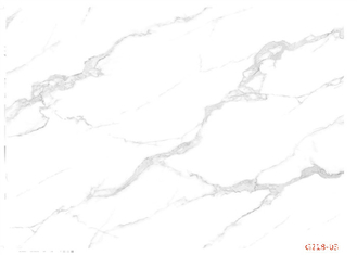 0.60mm Thickness PVC Marble Film For Skirting Boards