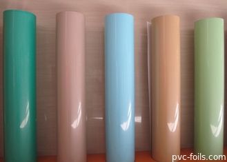 High Gloss Sparkle Design Pvc Lamination Film For PVC Panel Solid Color Metallic