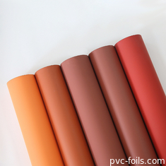 Super Matte PVC Decorative Film Custom Color Soft Touch For Kitchen Doors