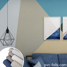 Super Matte Anti-Fingerprint PVC Decorative Foil For Interior Surface