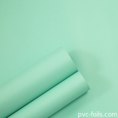 Super Matte PVC Furniture Film For Membrane Doors, Soft Touch Skin Feeling