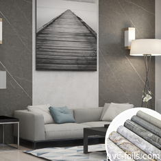 Marble Grain PVC Decorative Foil For High-Quality Furniture Fronts