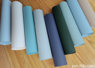 Soft Touch Anti-Fingerprint PVC Decorative Film Roll For Membrane Press
