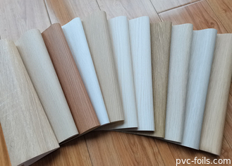 Super Matte Wood Grain PVC Film For Cabinet And Furniture Decoration