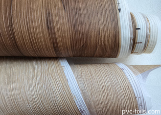 Wood Grain Interior Door PVC Film For Furniture And Cabinet Decoration