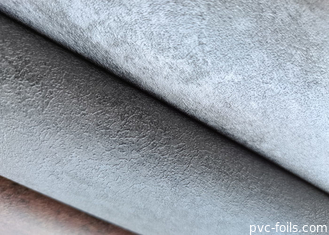 Grey Cement Texture PVC Decorative Film For Interior Wall Panels
