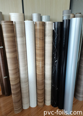 High Gloss PVC Furniture Film Roll For Cabinet Door Membrane Pressing