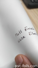 Matte Finish PVC Decorative Film For 1.2mm Acrylic Sheets, 0.15mm Thickness