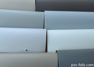 Yellowing Resistant PVC Decorative Film For WPC Profile Wrapping Film Thickness 0.14mm