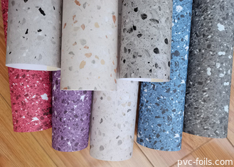 Marble Design Self-Adhesive PVC Furniture Film For Kitchen Countertops