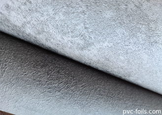 Vacuum Embossed Cement Texture PVC Film For Modern Interior Applications