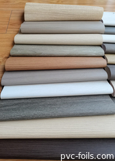 3D Digital Printing Wood Grain PVC Decorative Film For Interior Furniture Surface Decoration