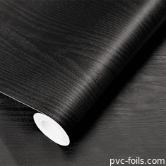 Waterproof Digital Printing Wood Grain PVC Decorative Film For Furniture And Cabinet Decoration