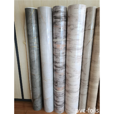 High Gloss Marble Effect PVC Membrane Foil For Interior Decoration