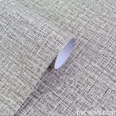 Fabric Texture Solid Color Pvc Self Adhesive Film For Hotel Room Wall Covering,Peel And Stick