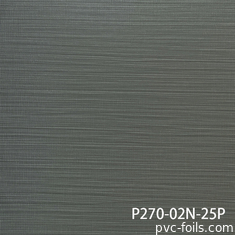 Super Matte Realistic Wood Grain PVC Decorative Film For Vacuum Press