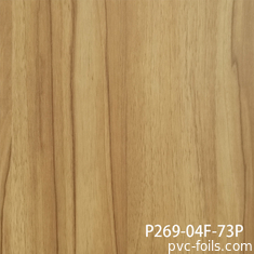 Ultra Matte Realistic Wood Grain PVC Membrane Film For Kitchen Doors