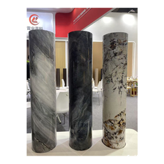 Custom Marble Design Self-Adhesive PVC Decorative Film For Kitchen Cabinet Table Top