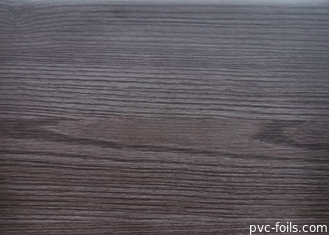 Embossed PVC Decorative Film Walnut Wood Colors For Cabinet Doors
