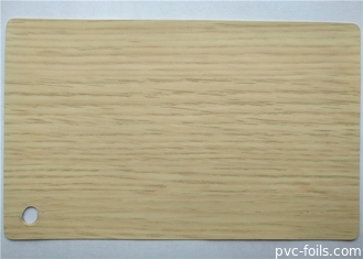 Wood Pattern Marble PVC Decorative Film For MDF Lamination Roll Carton Packing