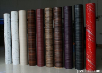 High Gloss Pvc Furniture Foil Roll Cabinet Door Foil 0.12-0.25mm