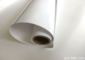 Foshan High Gloss Solid White PVC Decorative Film Manufacturer