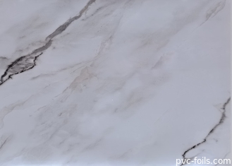Lamination High Gloss PVC Film Marble Grain For Furniture Cabinet Door