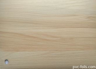 Wood Grain Membrane Pvc Foil For Shape Mdf Doors Surface Decoration