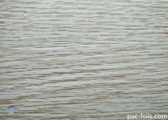 Pressing PVC Membrane Foil For Doors Cabinet White Wood 0.35MM