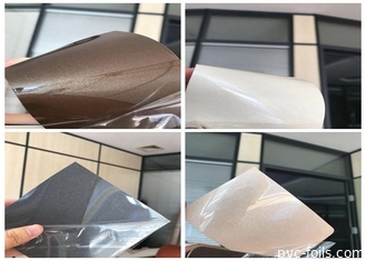 High Gloss Sparkle Pvc Decorative Film For Kitchen Cabinets Doors 0.15mm