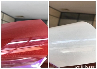 High Gloss Metallic Pvc Film For Interior Cabinet Door Decoration