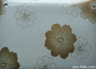 Shiny Flower Printed Self Adhesive Pvc Film Suppliers For Cabinet Door