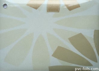 Oilproof Self Adhesive High Gloss PVC Film For Sheet Lamination