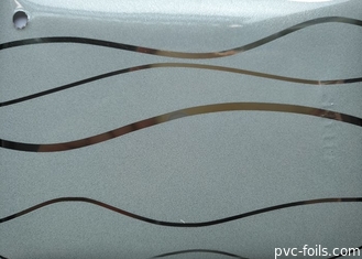 Fireproof 0.20mm Thickness High Gloss PVC Film For Acrylic Sheet Lamination