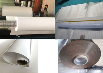 White Membrane Pressed Pvc Foil For Furniture