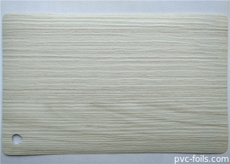 Wood Grain Pvc 3d Membrane Foil Film Laminating White