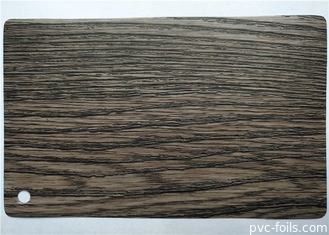 Wooden 3D PVC Membrane Foil For MDF Kitchen Cabinet Doors