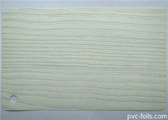 White PVC 3D Membrane Foil Kitchen Cabinet Doors Deep Embossed