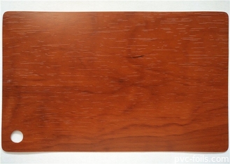 Cherry Wood PVC Decorative Foil For Furniture Membrane Doors 0.30mm