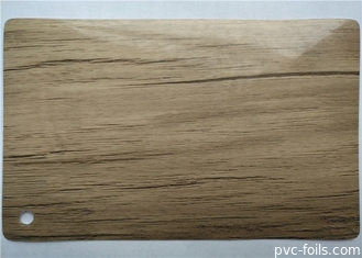 Door PVC Membrane Film Foil High Gloss Wood Grain Vacuum