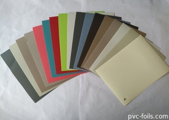 Matte Solid Color PVC Furniture Foil For Cabinet Membrane Door