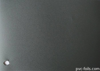 Black Color Matte Finish PVC Furniture Foil  Scratches Resistant