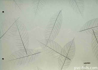 High Gloss Modern Design PVC Furniture Decorative Film For PVC Panel Lamination