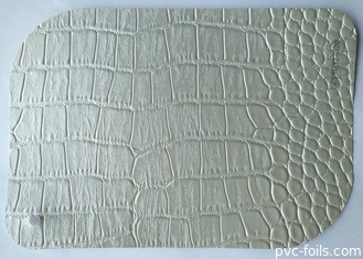 Leather Texture Pvc Membrane Foil For MDF Cabinet Doors Sheets Lamination