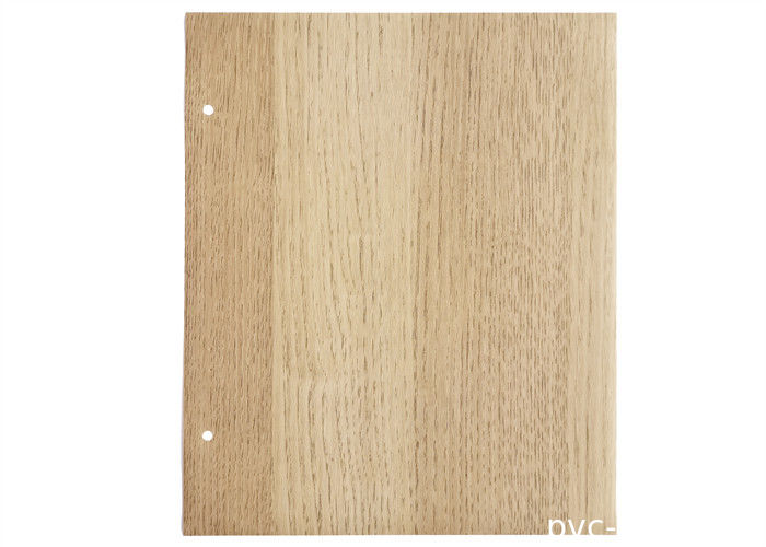 PVC Wood Grain Laminate Furniture Foil Sheet For Kitchen