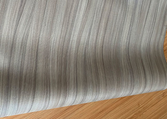 Wood Texture Embossed PVC Membrane Film Furniture Decorative Door Vinyl Wrap